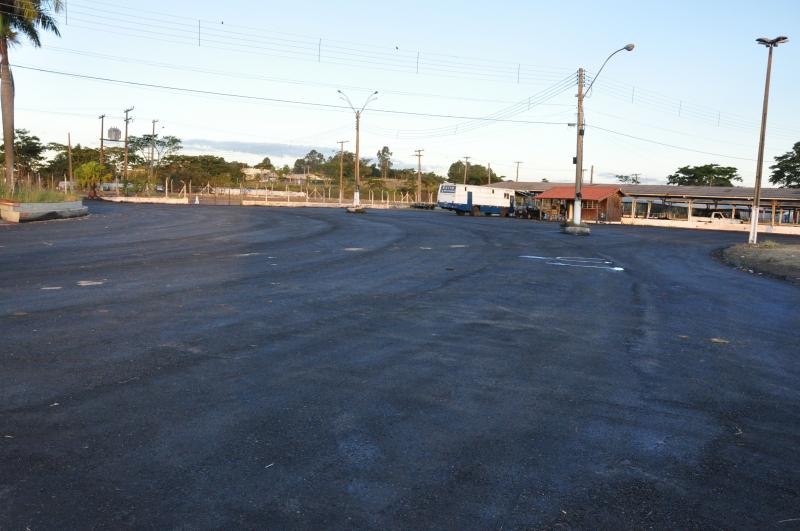  José Reis - Recinto de Exposições passa por revitalização e melhorias no asfalto em 9.675,33 m²
