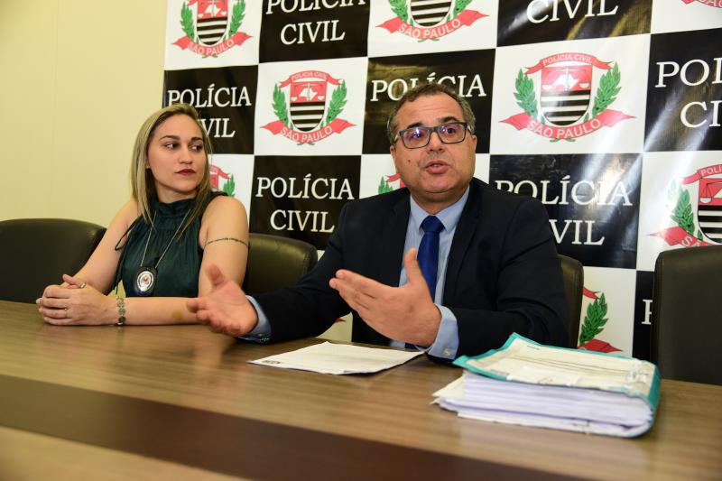  Paulo Miguel - Delegado e investigadora investigam os criminosos desde o inicio do ano