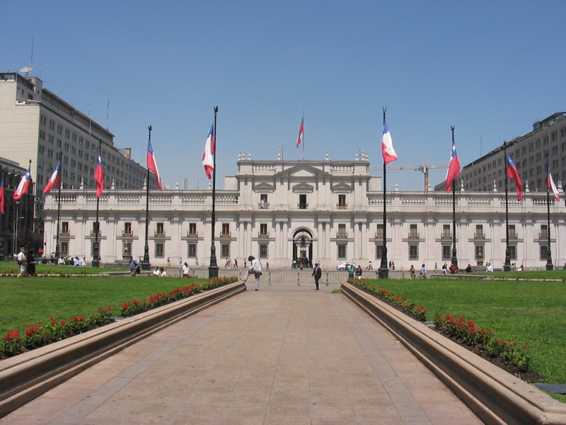 Jorge GG - Palácio de La Moneda: Construções dos séculos 18 e 19 convivem em harmonia com a arquitetura moderna 