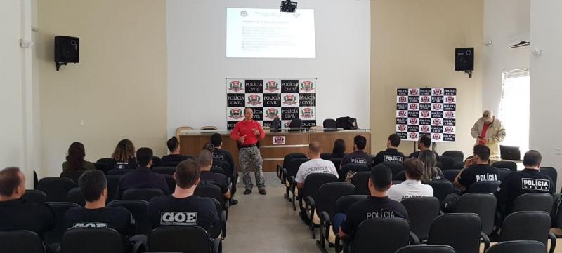 Polícia Civil - Curso começou na quinta-feira e segue até hoje, em Dracena