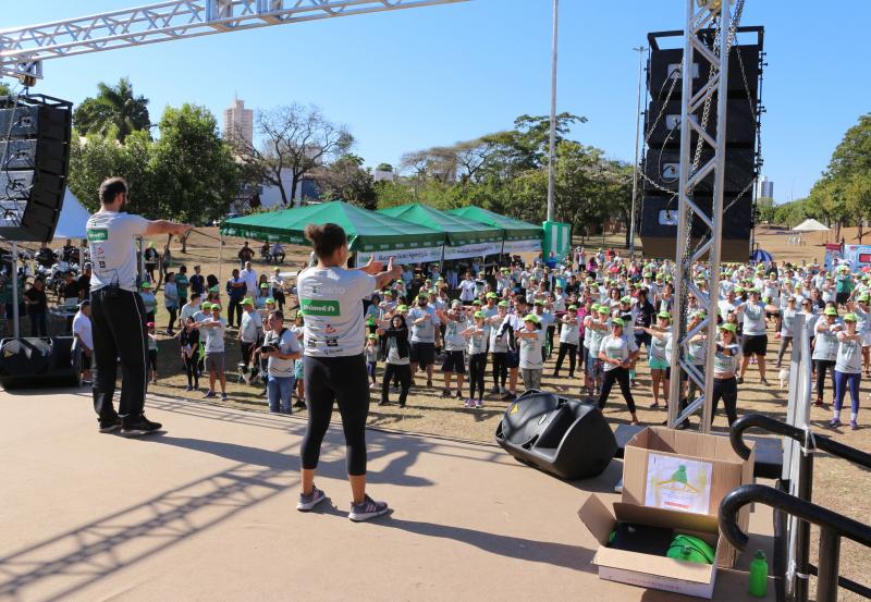 AI Unimed - Cerca de 700 pessoas participaram do evento no domingo