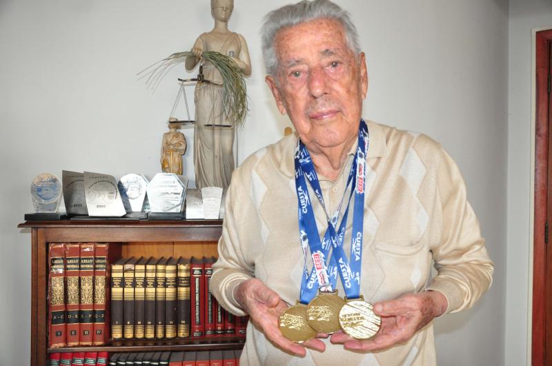 José Reis - Senhor Euro tem 92 anos e, no dia 24, conquistou de braçada os 4 primeiros lugares em Bauru (SP: 