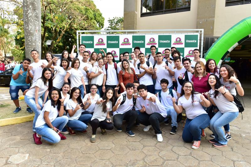 Ector Gervasoni/Cedida - Estudantes de colégios públicos e particulares passaram essa semana pelo campus 2 da Unoeste