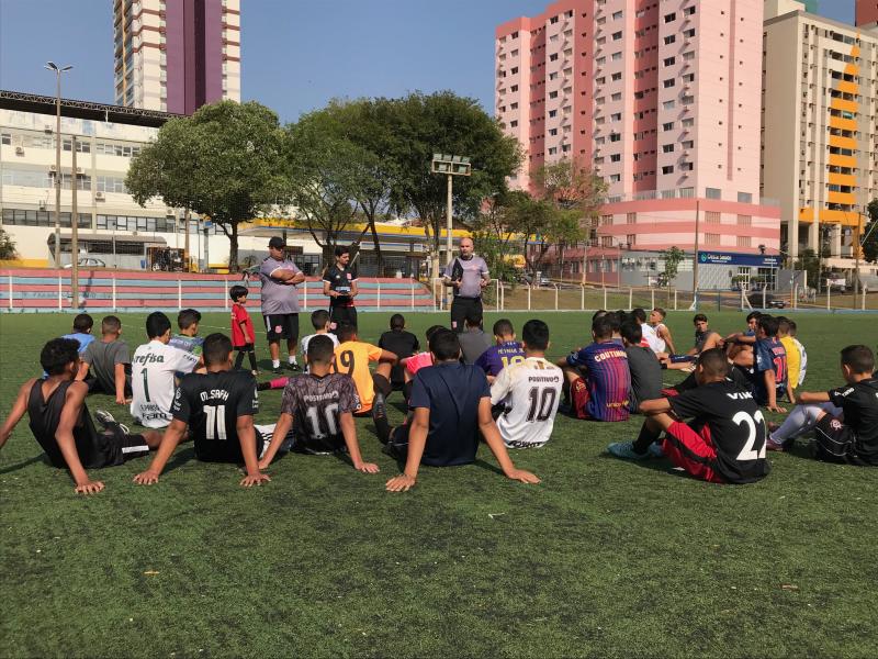 Gabriel Buosi: Peneira reuniu aproximadamente 40 jovens na busca pelo sonho