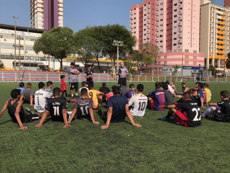 Gabriel Buosi: Peneira reuniu aproximadamente 40 jovens na busca pelo sonho