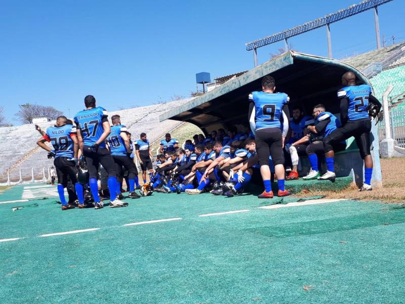 Oslaine Silva - Prudente Thunders em intervalo do confronto em que perdeu para o Monte Alto Rippers dia 25