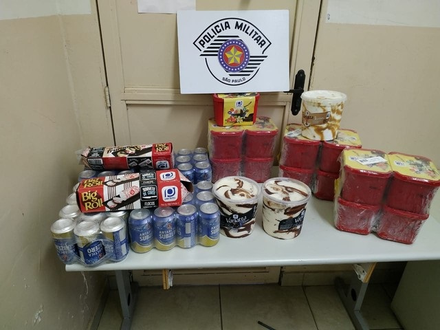 Polícia Militar - Mercadorias subtraídas foram avaliadas em R$ 361,21