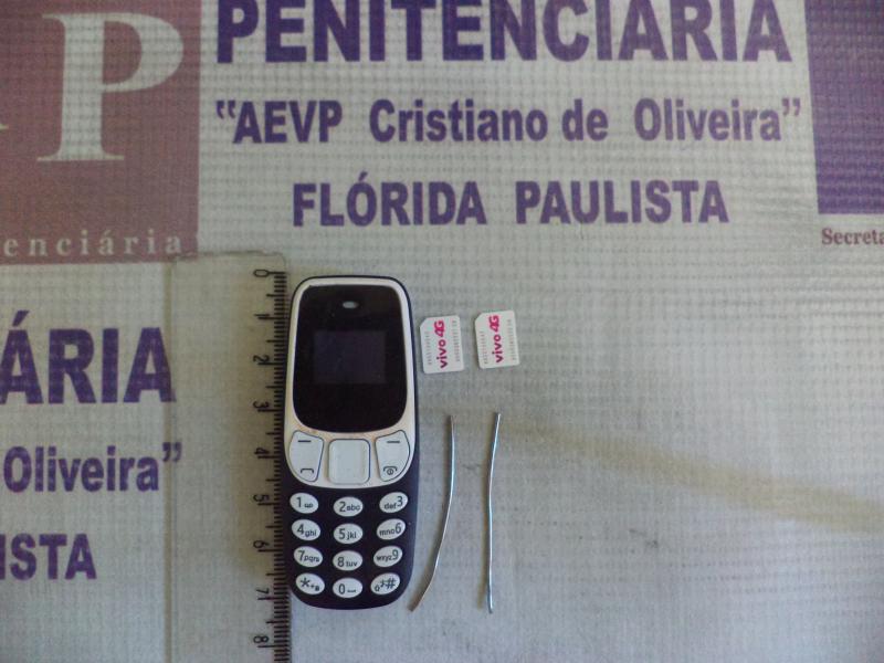SAP - Na penitenciária de Flórida Paulista, mulher é flagrada com aparelho celular