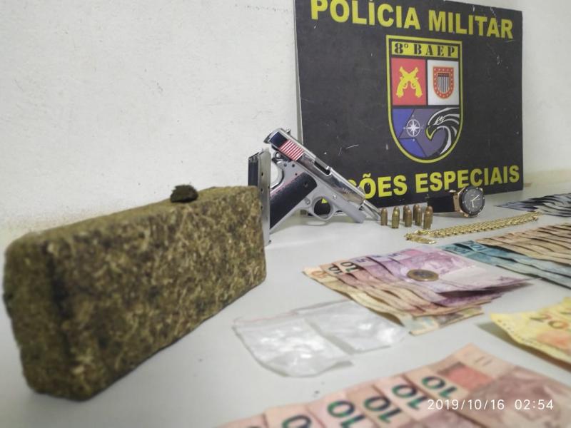 Polícia Militar – Materiais foram apreendidos e encaminhados à Polícia Civil 