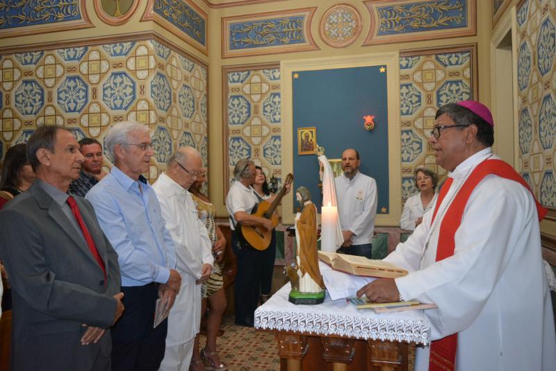 Santa Casa/Cedida - A missa em homenagem aos médicos teve a celebração do bispo Dom Benedito