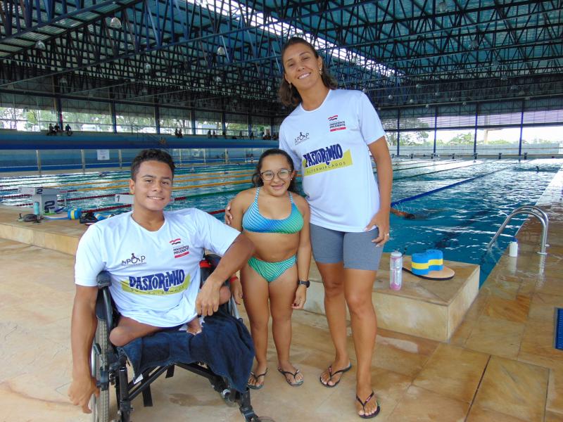 Divulgação / Marcos Chicalé - Expectativas da técnica são positivas para ambos nadadores