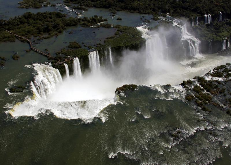 Cataratas do Iguazú, uma das Sete Maravilhas da natureza