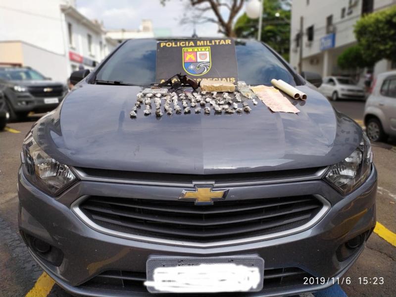 Polícia Militar - Apreensões ocorreram no Jardim São Bento