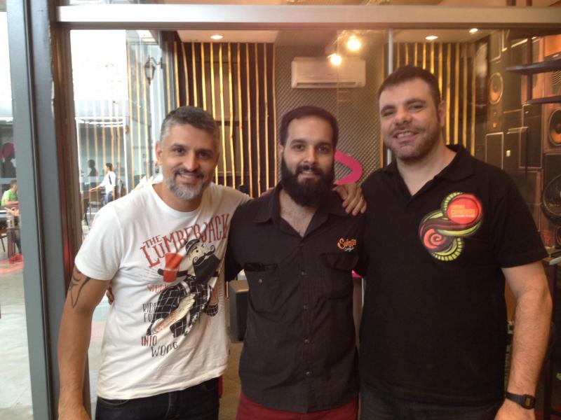 Digo Cavalcante com a Enter Produtora, Guilherme Barba da Cervejaria Suinga e Leandro Dundes do Festival Food organizam hoje o Festival Cervejeiro no Euromarket