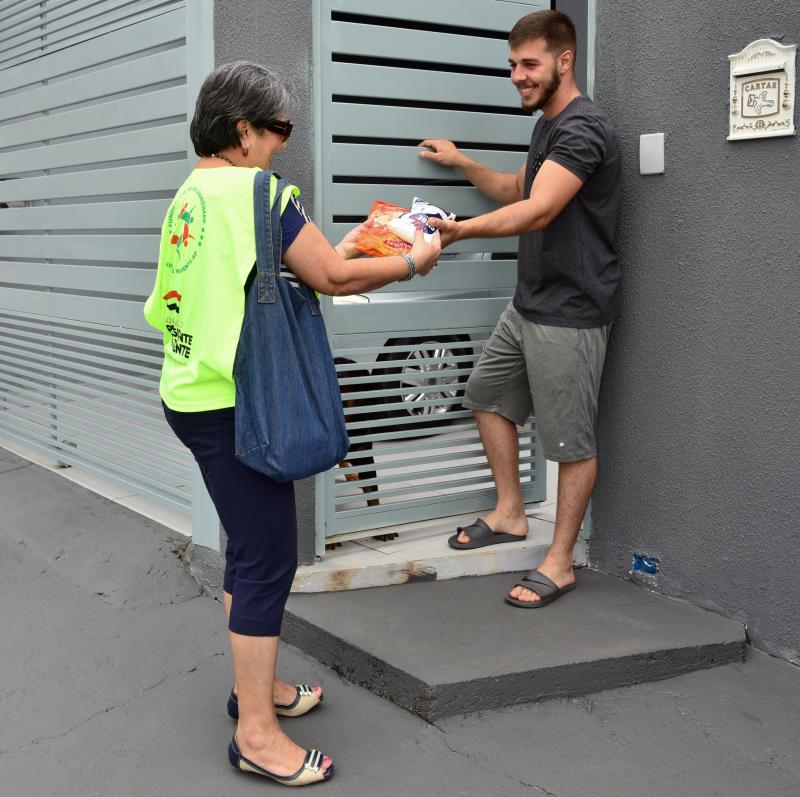 Paulo Miguel - Arrecadação de alimentos reuniu 350 voluntários em 25 bairros 