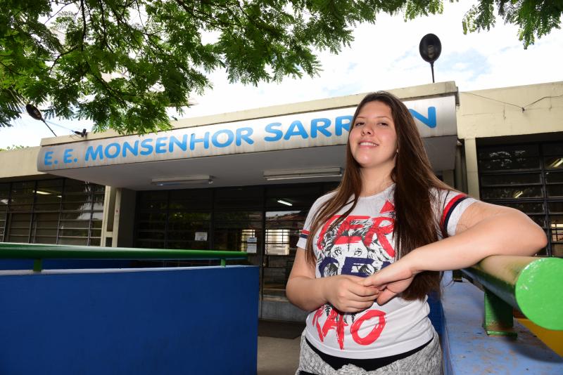 Paulo Miguel - Futura estudante de Medicina, Maria Eduarda acredita que foi bem no exame