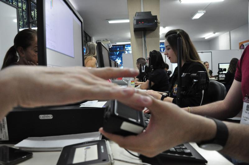 Arquivo - Plantão da biometria vai ocorrer amanhã, feriado, entre 8h e 14h