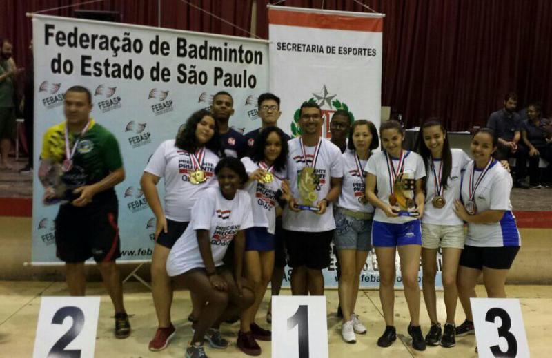 Cedida - Equipe feminina fez bonito nos Jogos Abertos do Interior e faturou o título de campeã geral