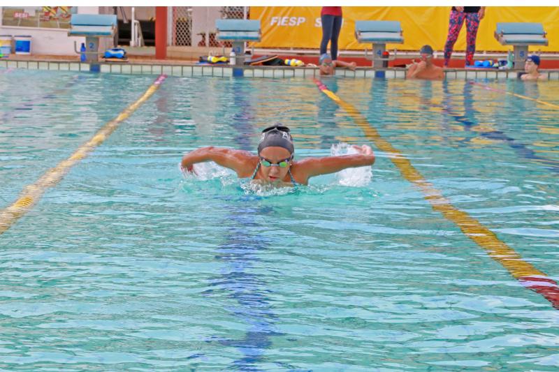 Weverson Nascimento - Prudentina vinha treinando intensamente nas piscinas do Sesi Furquim para a competição