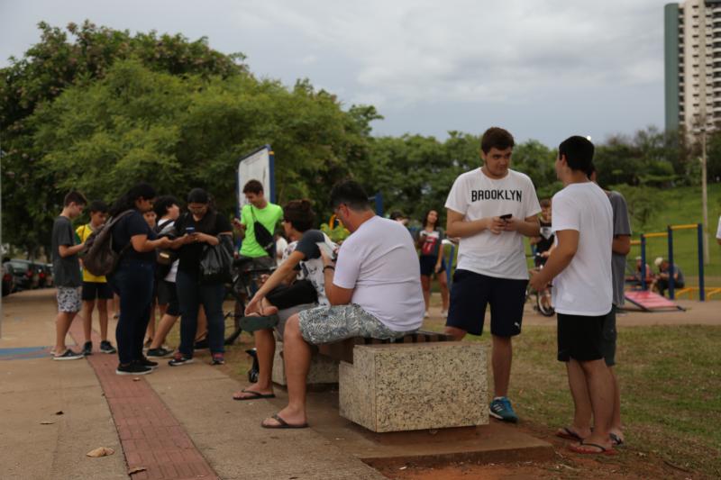 Jean Ramalho: Grupo se reúne às quartas-feiras no Parque do Povo para a caça ao divertimento