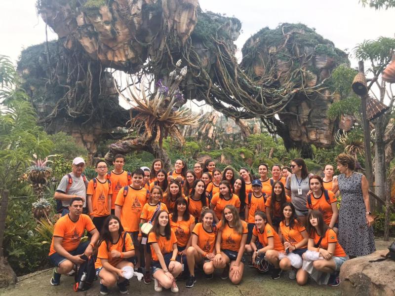 Grupo da Welingtour confere as maravilhas do “Mundo de Avatar”, na Disney