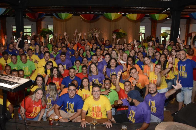 Elisabete Santos: Equipe da Small Distribuidora, em sua confraternização de final de ano, sábado, no novo Centro de Eventos do Terra Parque