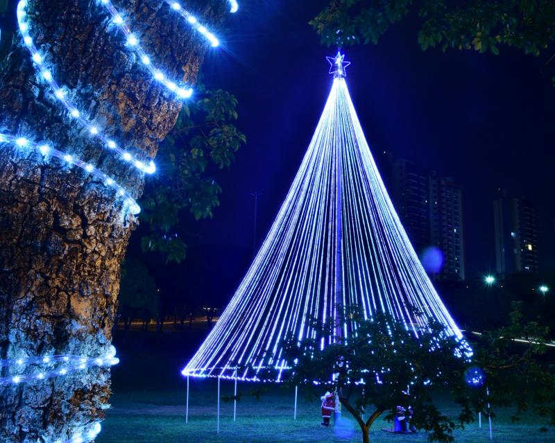 Paulo Miguel - Árvore de Natal prudentina dá mais luz ao Parque do Povo