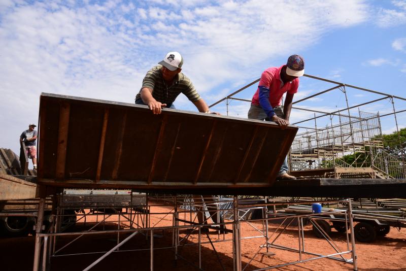 Arquivo - Preparativos para a Expo Prudente, realizada anualmente em setembro, seguem a todo vapor