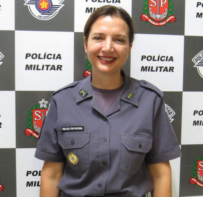 Renata Fassina, Tenente Coronel da Polícia Militar
