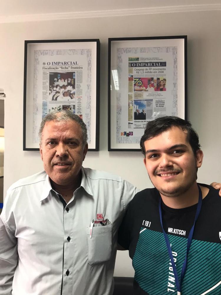 Veterinário Fernando Carvalho, autor da biografia sobre Jorge Matsuda, foi entrevistado ontem por Marco Vinícius Ropelli