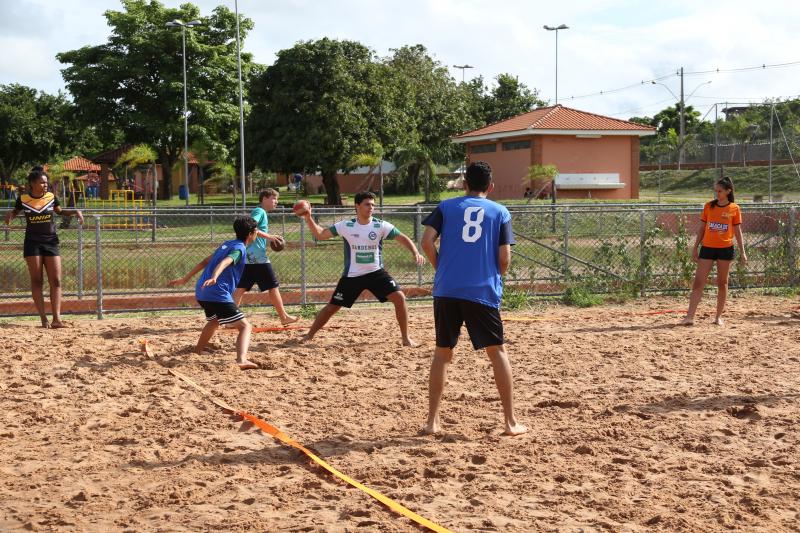 Isadora Crivelli - Equipe da Semepp treinou detalhes na areia do Balneário da Amizade na manhã de ontem