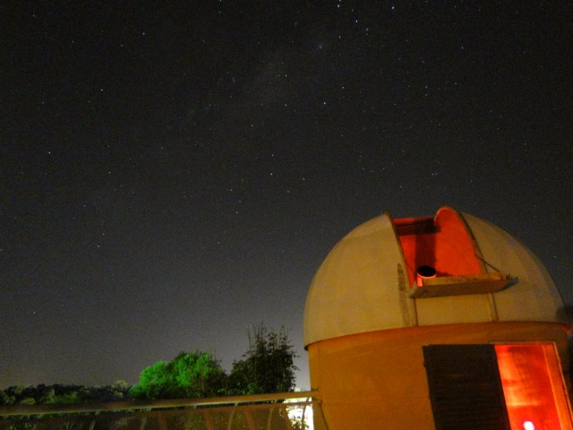 Cedida/Cidade da Criança: Observatório fica na Cidade da Criança e abre as quintas e sábados