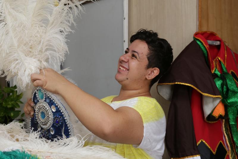 Foto: Isadora Crivelli - Real Grandeza é uma das escolas que está nos preparativos para o desfile de segunda