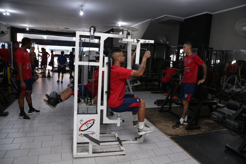 Foto: Isadora Crivelli - Treinos físicos: rotina na pré-temporada dos atletas do Grêmio Desportivo Prudente