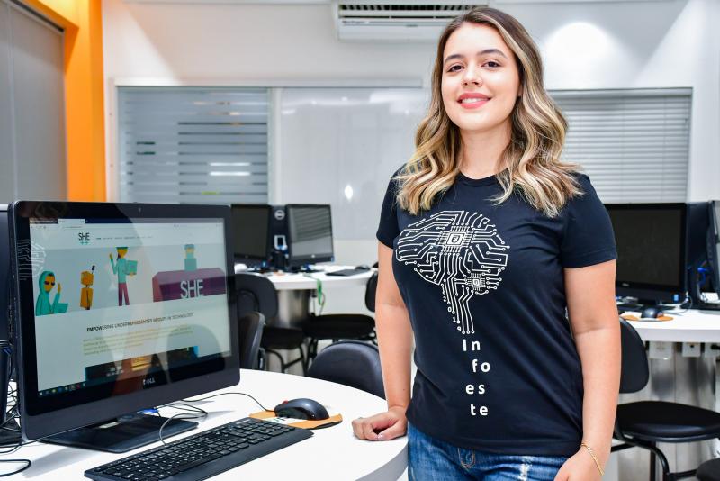 Foto: Nathalia Rodrigues de Almeida, de Presidente Prudente, é uma das selecionadas para o She++ é um programa extracurricular da Universidade Stanford