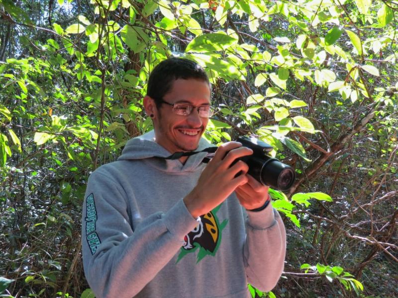 biólogo pablo edini damião fotografa a exuberância da fauna regional