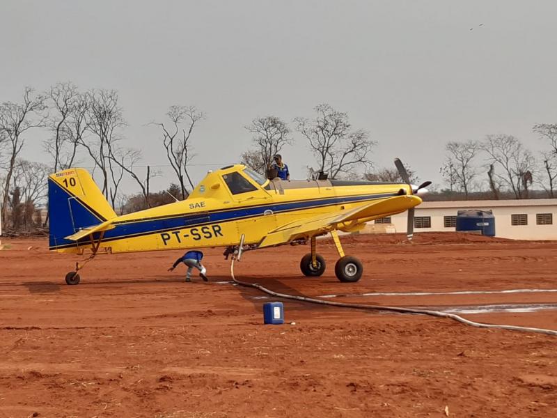 Incêndio Parque Estadual do Aguapei