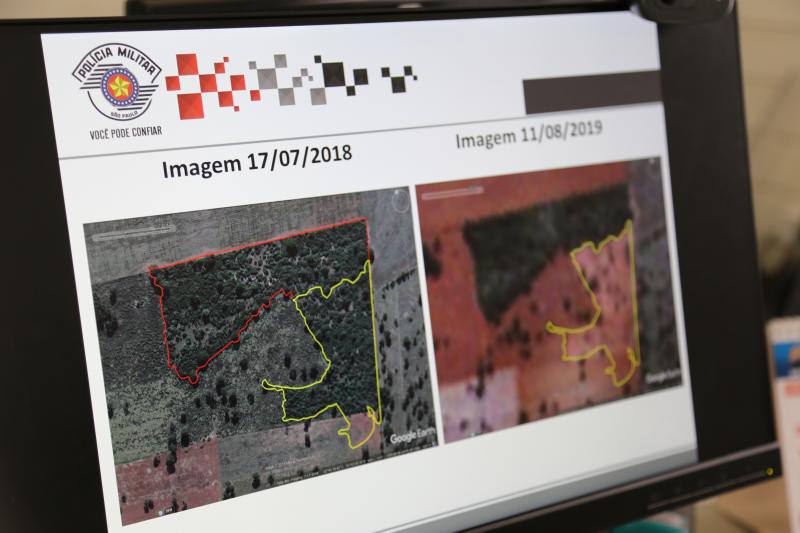 monitoramento via satélite polícia ambiental região presidente prudente