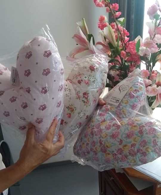 projeto almofadas do coração em presidente prudente auxilia no pós-operatório de mulheres com câncer de mama