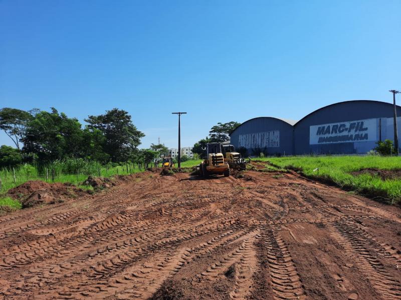 prefeitura de presidente prudente inicia abertura de vias para receber hipermercado