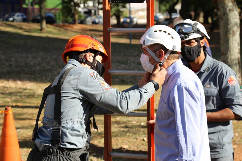 órgãos inspecionam galerias subterrâneas do parque do povo de presidente prudente