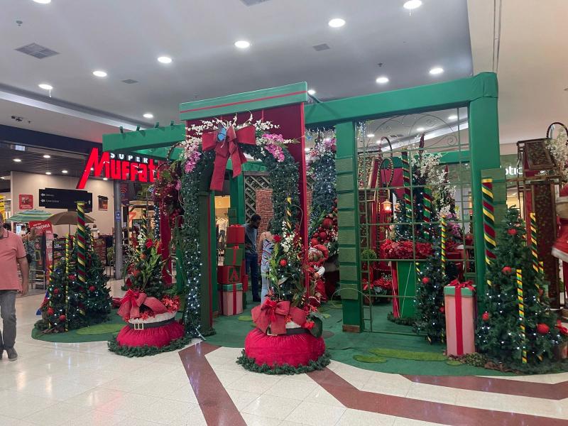 papai noel chega neste domingo ao parque shopping prudente