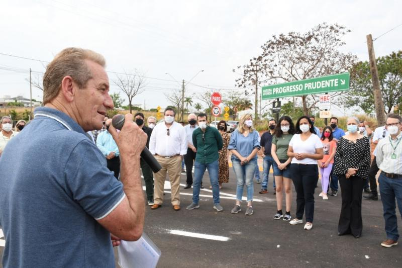 consórcio de empresários entrega trecho da avenida progresso prudente em presidente prudente