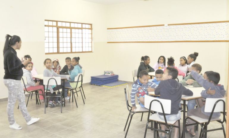José Reis, Crianças e adolescentes são assistidas pelo Cras no contraturno da escola regular