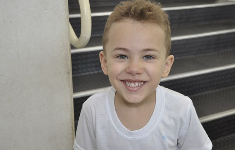 José Reis, Leonardo, 4 anos: "Tenho que cuidar da minha saúde"