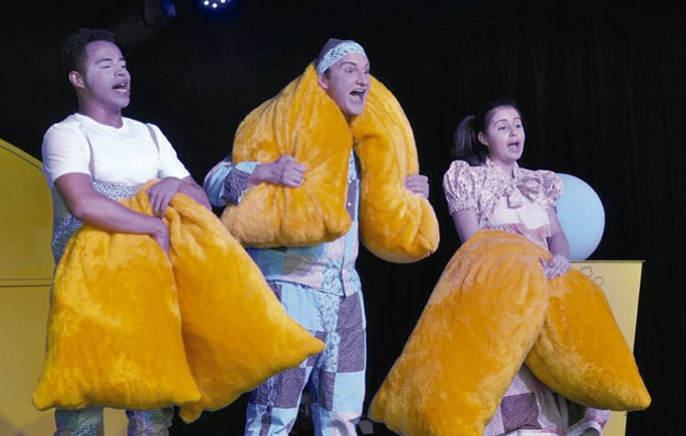 Divulgação / Marcel Sachetti, Texto aborda o universo de três crianças, sendo que uma delas, acorda no meio da noite e depara-se com "o medo"