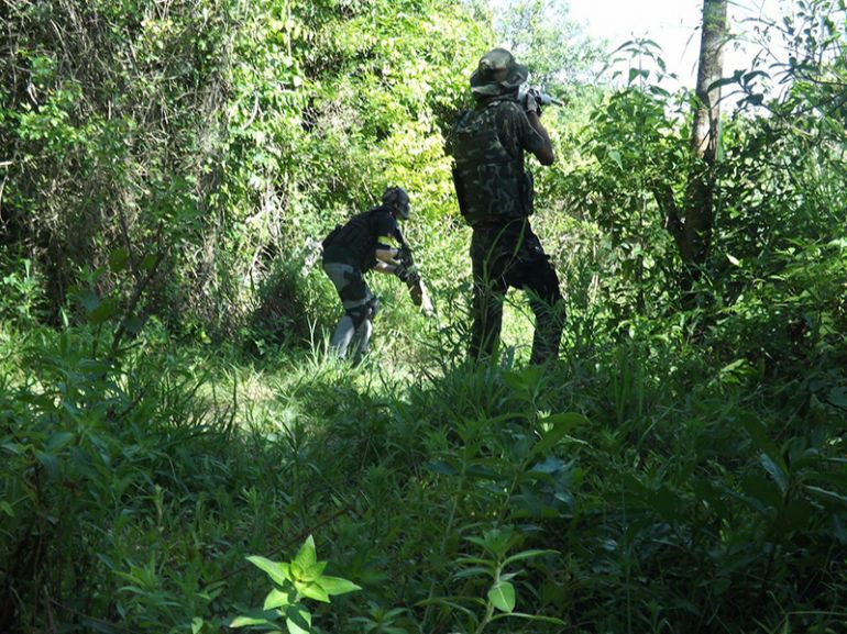Cedida, Maioria das partidas são feitas em mata fechada com permissão do proprietário da área