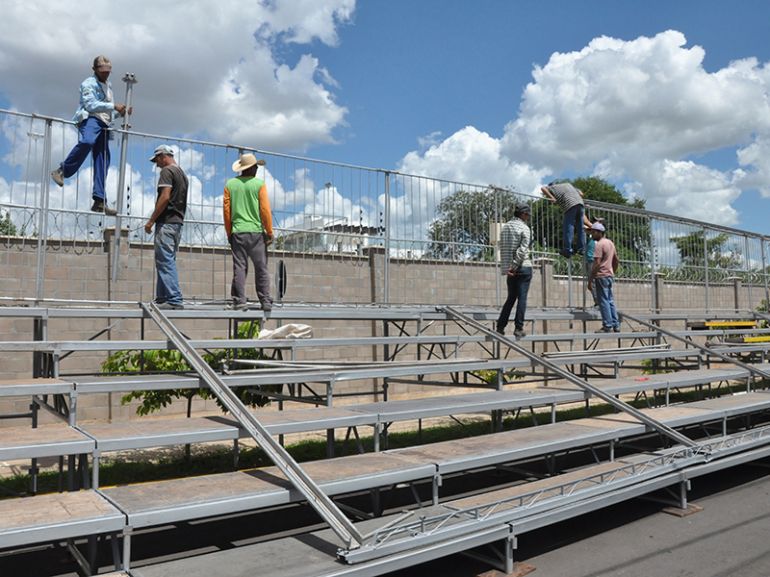 José Reis, Estrutura para receber o público para o PrudenFolia 2018 está sendo montada na Avenida João Gomes