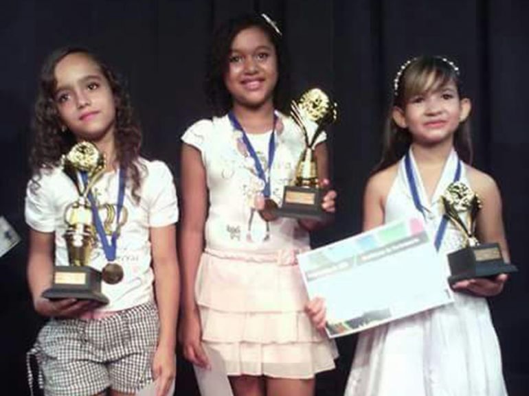 Coordenadoria da Juventude, Kamilly, Mirela e Kelly foram as vencedoras no primeiro concurso "Princesinha do CEU"