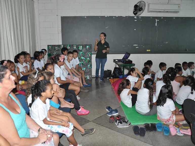 José Reis | Cerca de 70 alunos participaram ontem em Prudente, de palestra sobre a importância da água